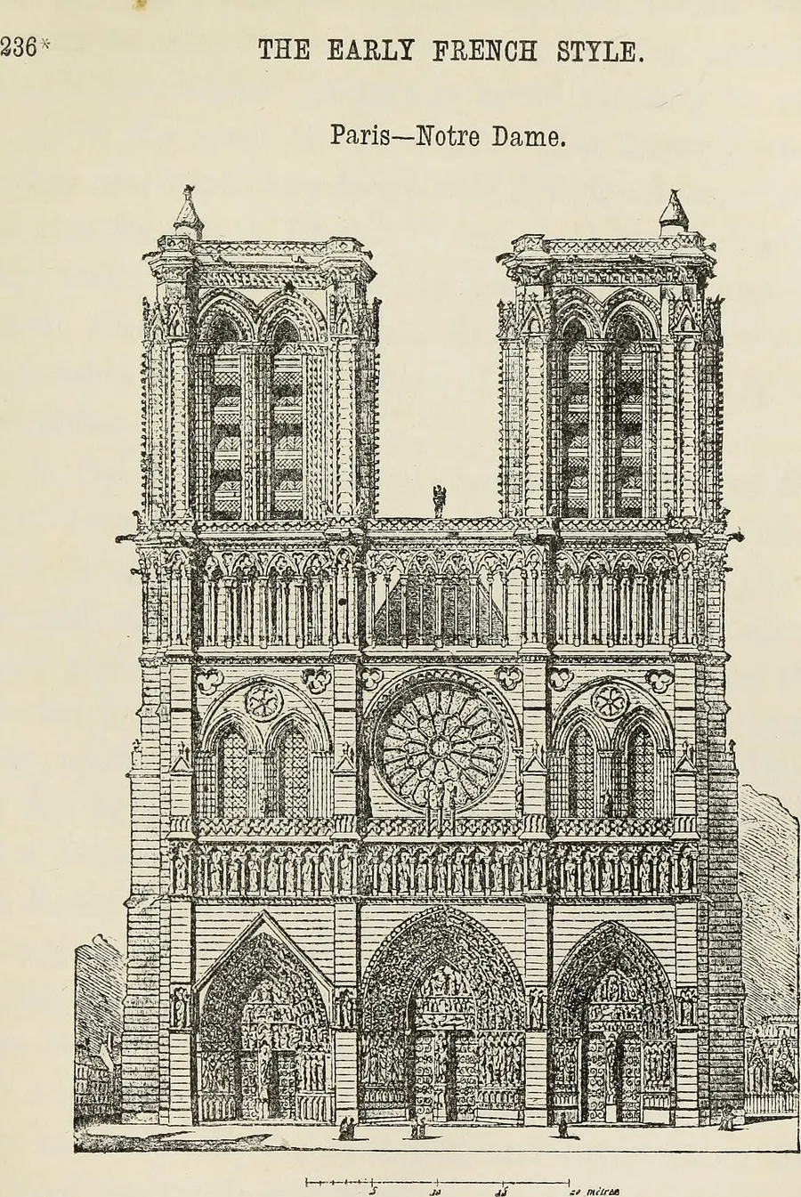 A towering Gothic stone cathedral from the Middle Ages