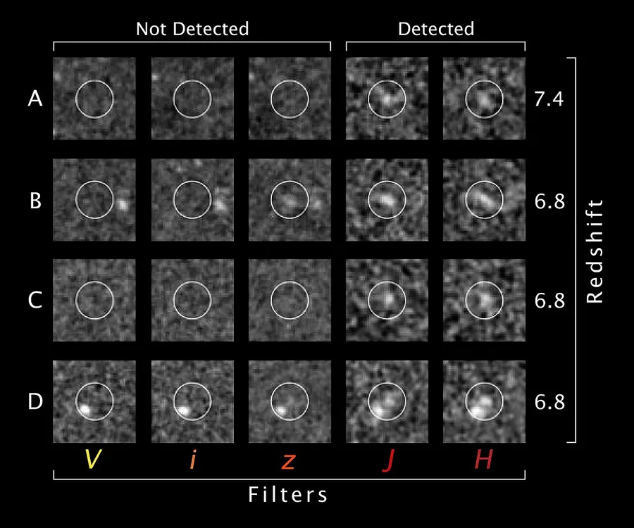 The very first stars igniting in the young universe